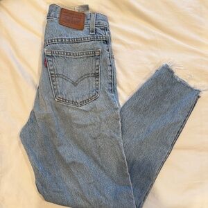 Classic Blue Cropped Jeans